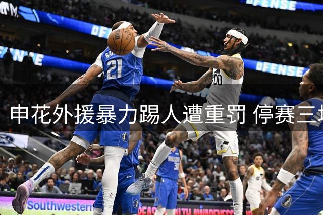 申花外援暴力踢人遭重罚 停赛三场附加罚款